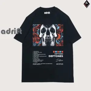 Y2K Unisex Harajuka Deftones Unisex Oversize Kalıp Tişört