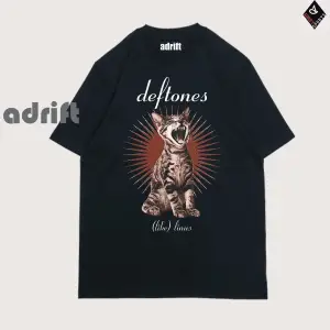 Y2K Unisex Harajuka Deftones Unisex Oversize Kalıp Tişört
