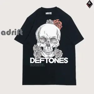 Y2K Unisex Harajuka Deftones Unisex Oversize Kalıp Tişört