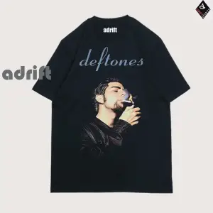 Y2K Unisex Harajuka Deftones Unisex Oversize Kalıp Tişört