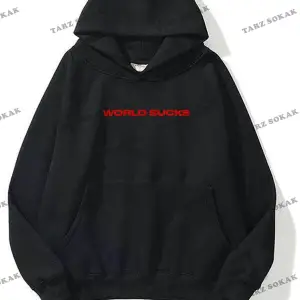 Y2K Unisex World Sucks Sweatshirt KOD 1801