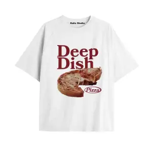 Y2k vintage Pickles Baskılı Beyaz T-shirt KOD 194