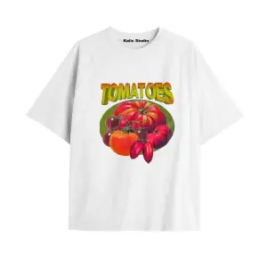 Y2k vintage Pickles Baskılı Beyaz T-shirt KOD 196