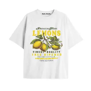 Y2k vintage Pickles Baskılı Beyaz T-shirt KOD 213