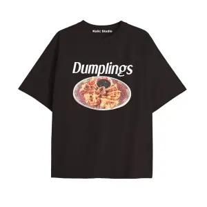 Y2k vintage Pickles Baskılı Sİyah T-shirt KOD 222