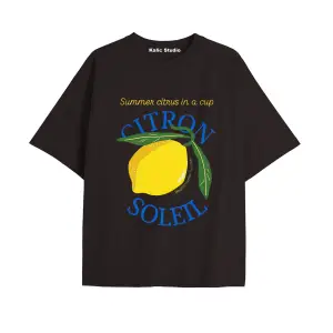 Y2k vintage Pickles Baskılı Sİyah T-shirt KOD 248