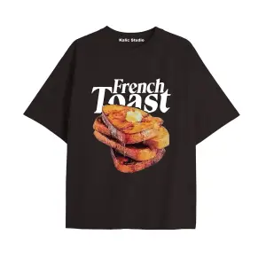 Y2k vintage Pickles Baskılı Sİyah T-shirt KOD 254