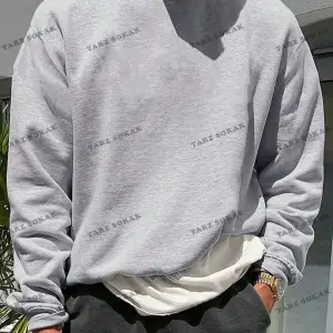 Y2K YENİ SEZON SSWEAT HARAJUKA KUROMİ RETRO KOD 1590 Gri