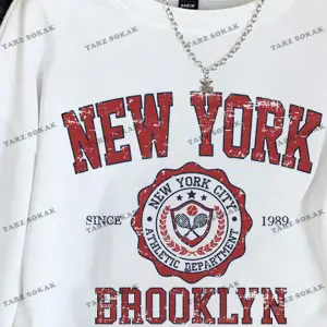 Y2K YENİ SEZON SSWEAT HARAJUKA KUROMİ RETRO KOD 16 Beyaz