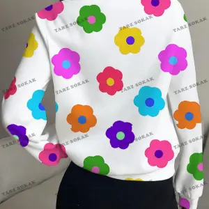 Y2K YENİ SEZON SSWEAT HARAJUKA KUROMİ RETRO KOD 16 Beyaz