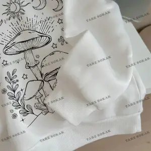 Y2K YENİ SEZON SSWEAT HARAJUKA KUROMİ RETRO KOD 16 Beyaz