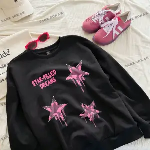 Y2K YENİ SEZON SSWEAT HARAJUKA KUROMİ RETRO KOD 16 Siyah