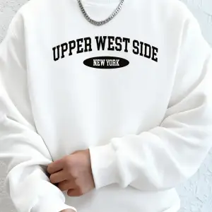 Yaratıcı Üst Batı Bölgesi New York Baskı Unisex Giysiler Sokak Tüm Maç Kapüşonlular Cep Spor