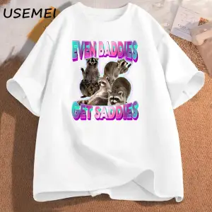 Yas Kraliçe Slay TMizah Komik Pamuk Kısa Kollu Sıçan T-Shirt erkek Giyim Harajuku Ret 2891
