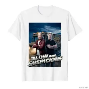 Yavaş ve Şüphekar Meme T-shirt Erkekler Kadınlar Için % 100% Pamuklu T Shirt Kısa Kollu Üstle