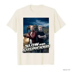 Yavaş ve Şüphekar Meme T-shirt Erkekler Kadınlar Için % 100% Pamuklu T Shirt Kısa Kollu Üstle