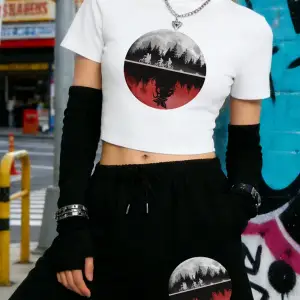 Yaz Erkek Bisiklet Sürme Baskı Kırpma Üstleri Şort Kadın İki Parçalı Set Beş Nokta Pantolon Y