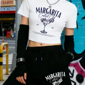 Yaz Margarita Kokteyl Kulübü Baskılar Kırpma Üstleri Şort Kadın İki Parçalı Set Beş Nokta Pan