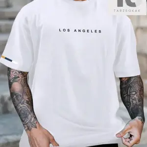 Yazılı Erkek Kısa Kollu Günlük Giyim Tişört