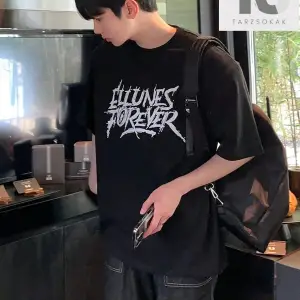 Yazılı Erkek Yazlık Tişört