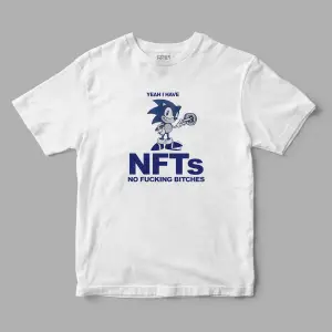 Yeah I Have Nfts Sonic Baskılı Tişört