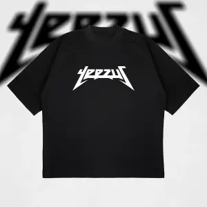 Yeezus Basic Oversize Unisex Pamuklu Nefes Alan Kalın Kumaşlı