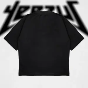 Yeezus Basic Oversize Unisex Pamuklu Nefes Alan Kalın Kumaşlı