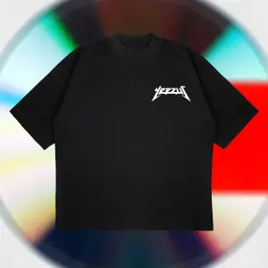 Yeezus Cd Tee Oversize Unisex Pamuklu Nefes Alan Kalın Kumaşlı