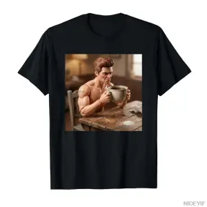 Yeni Komik Sıkıntılı Bebek Erkek Meme T-shirt Erkekler Kadınlar Için % 100% Pamuk T Shirt Kıs