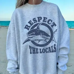 Yerlileri koruyun köpekbalığı baskılar kazak kadın kış polar sıcak Hoodies Crewneck gevşek üs