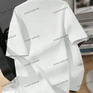 Yıldız Baskılı Oversize Kalıp Unisex T-shirt