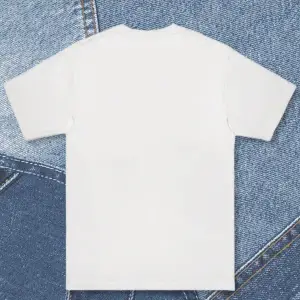 Yıldız Grafikli Yuvarlak Yaka Kısa Kollu Tişört