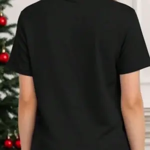 Yıldız Grafikli Yuvarlak Yaka Kısa Kollu Tişört