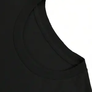 Yıldız Grafikli Yuvarlak Yaka Kısa Kollu Tişört