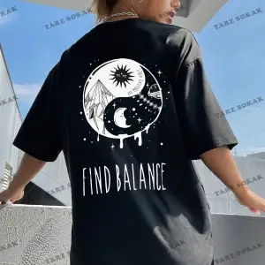 Yin & Yang Tasarım Unisex