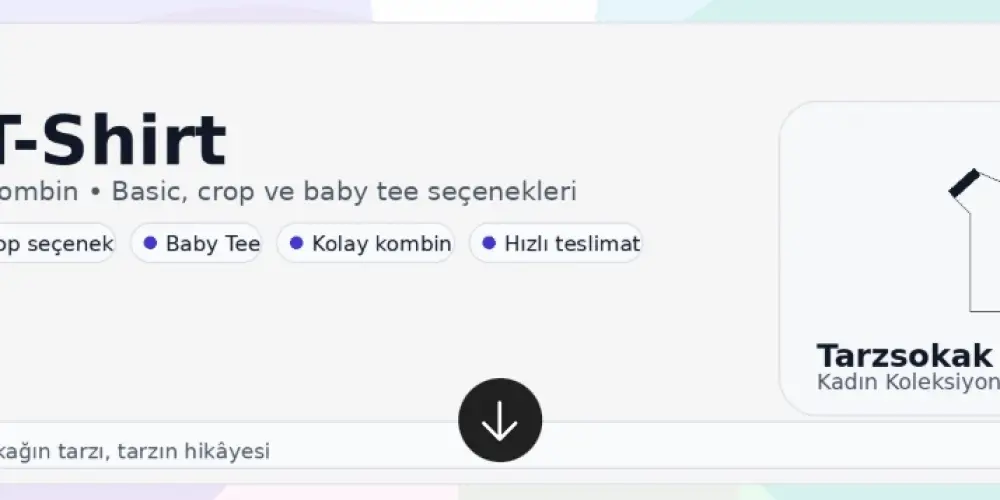 Kadın T-Shirt Modelleri