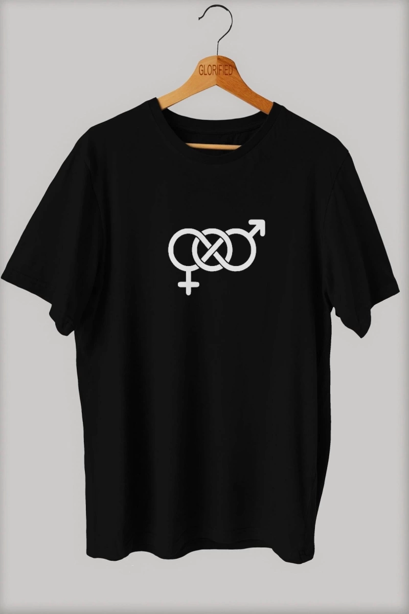 -wed Biseksüel Baskılı Oversize T-shirt ( Tişört )sokak Tarzı