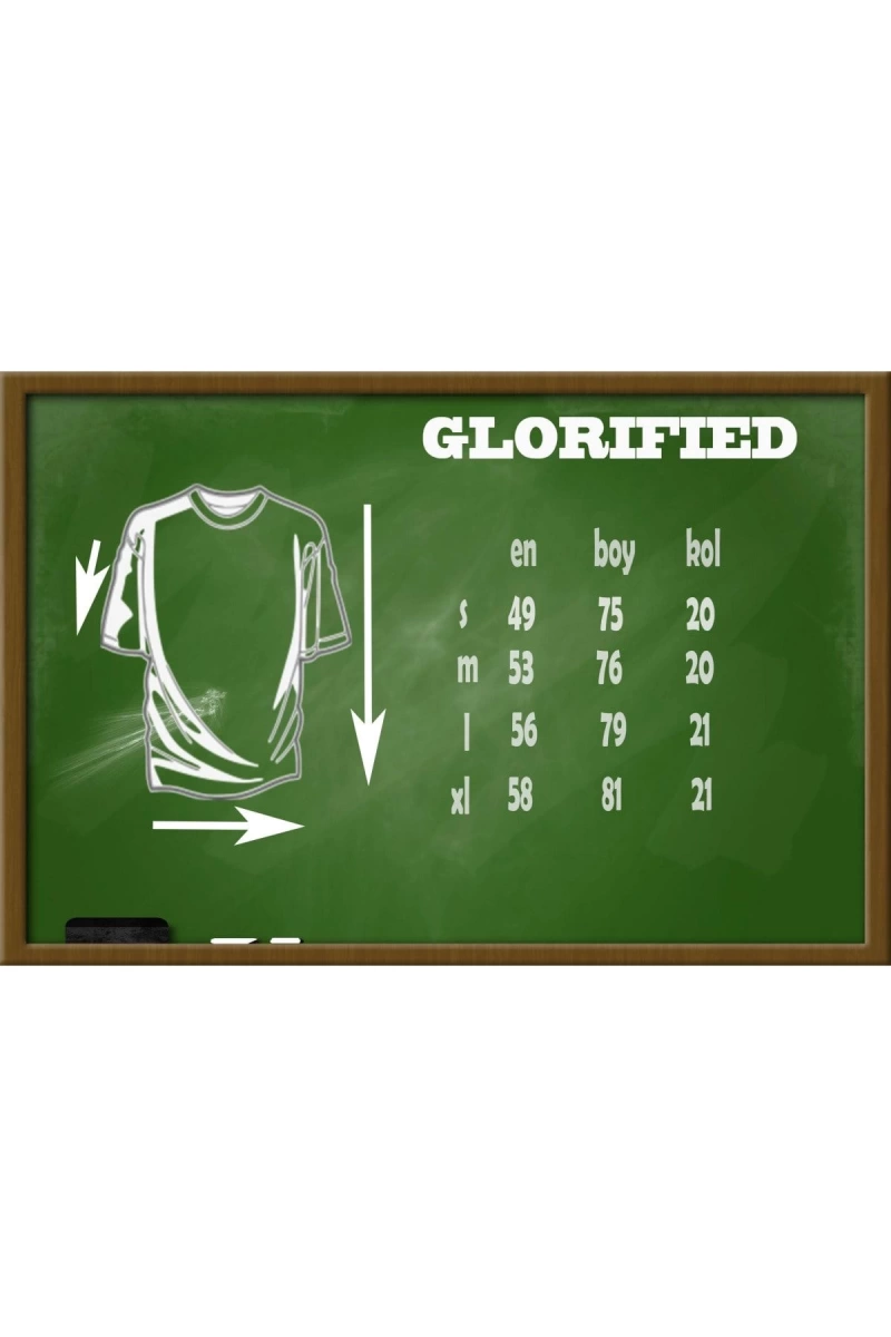 -wed Bozkurt Baskılı Oversize T Shirt