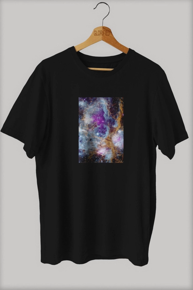 -wed Evren Tasarım Baskılı Oversize T-shirt ( Tişört )sokak Tarzı