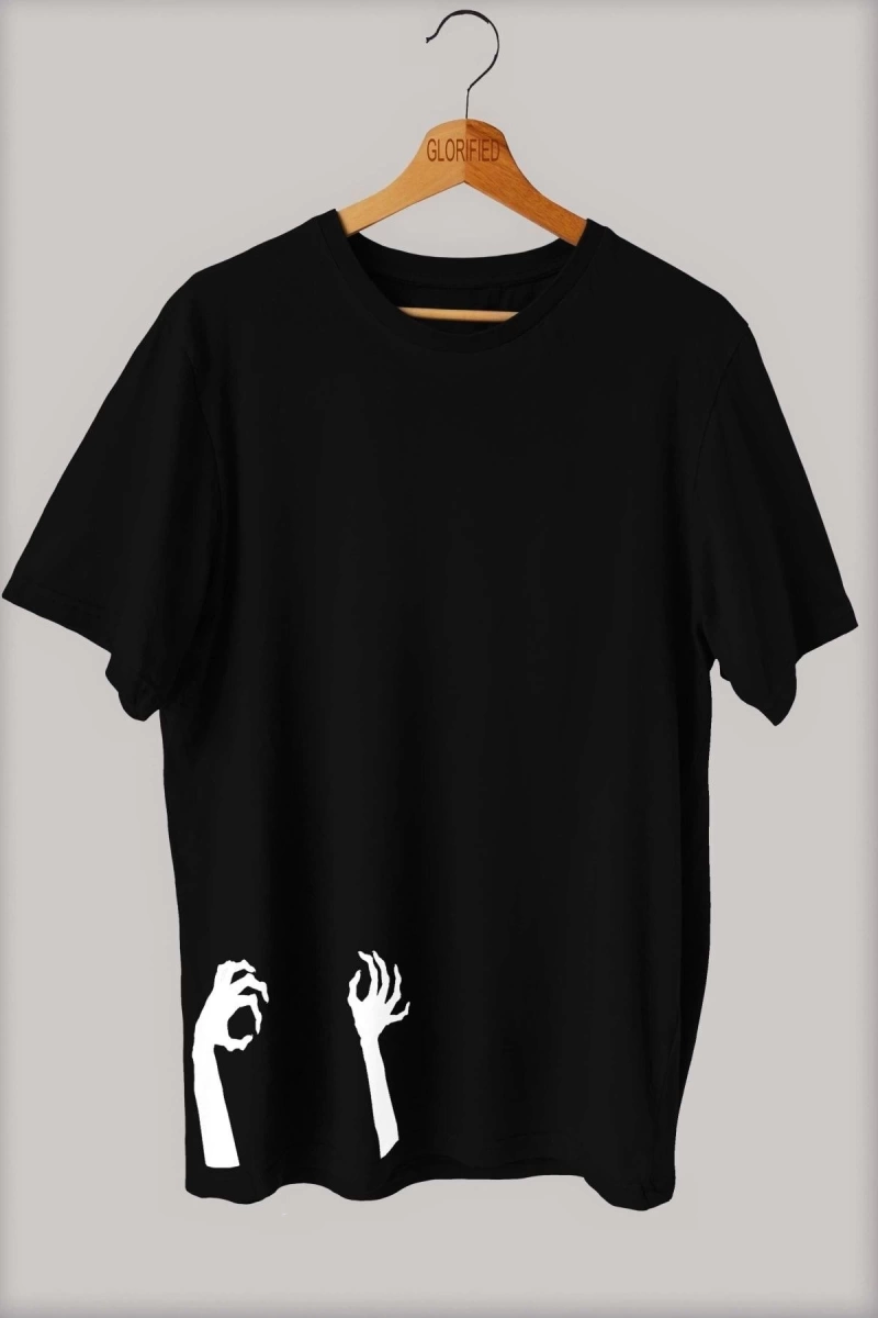 -wed Hallowen ( Cadılar Bayramı) Baskılı Oversize T-shirt ( Tişört )sokak Tarzı