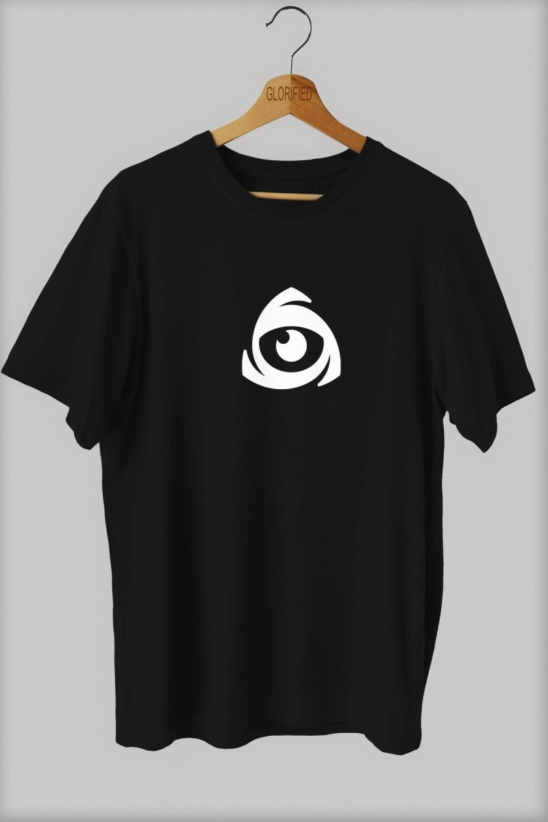 -wed Illüminati Baskılı Oversize T-shirt ( Tişört )sokak Tarzı