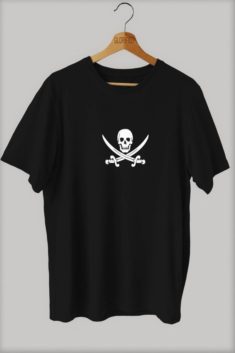 -wed Korsan Baskılı Oversize T-shirt ( Tişört )sokak Tarzı