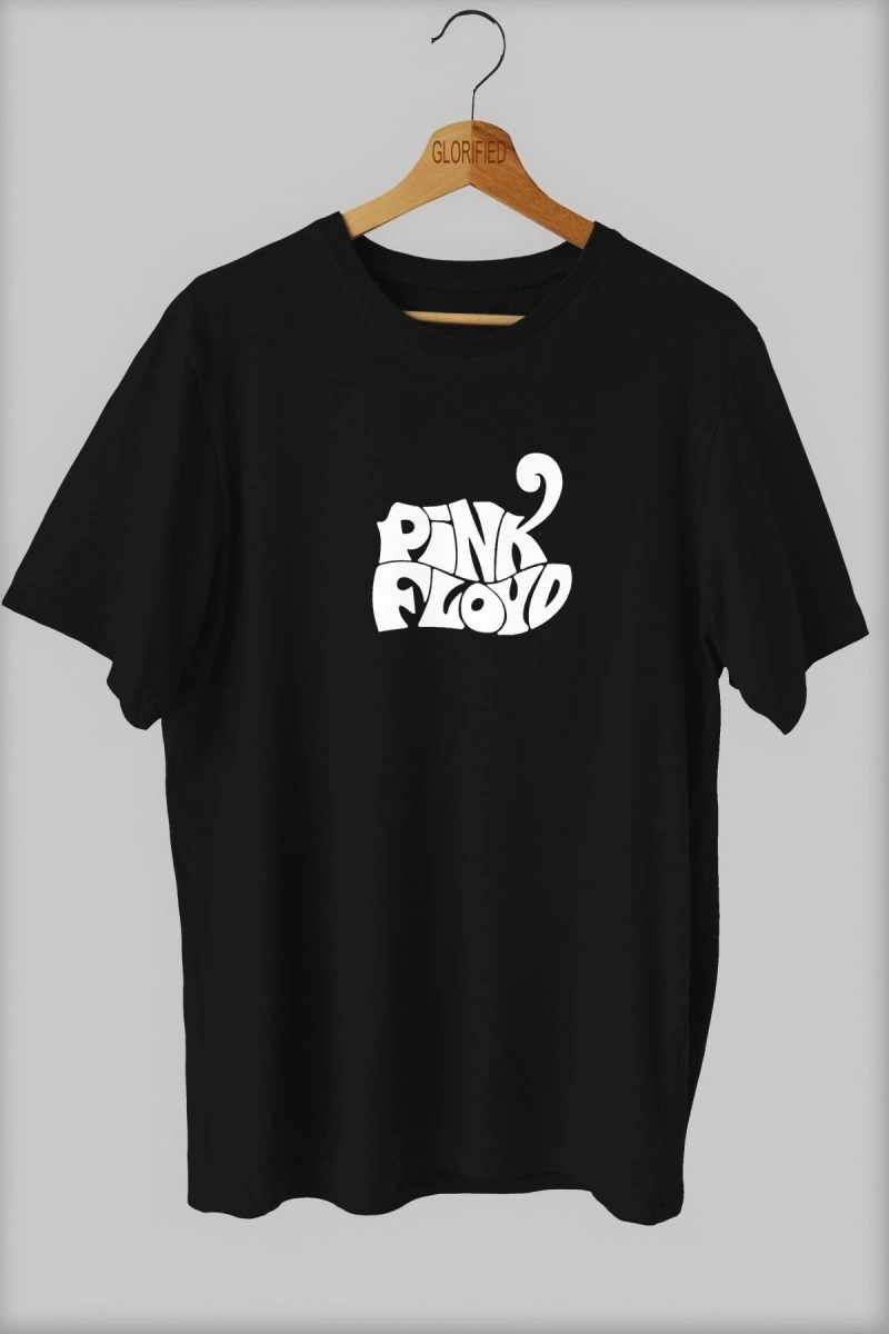 -wed Pink Floyd Baskılı Oversize T-shirt ( Tişört )sokak Tarzı