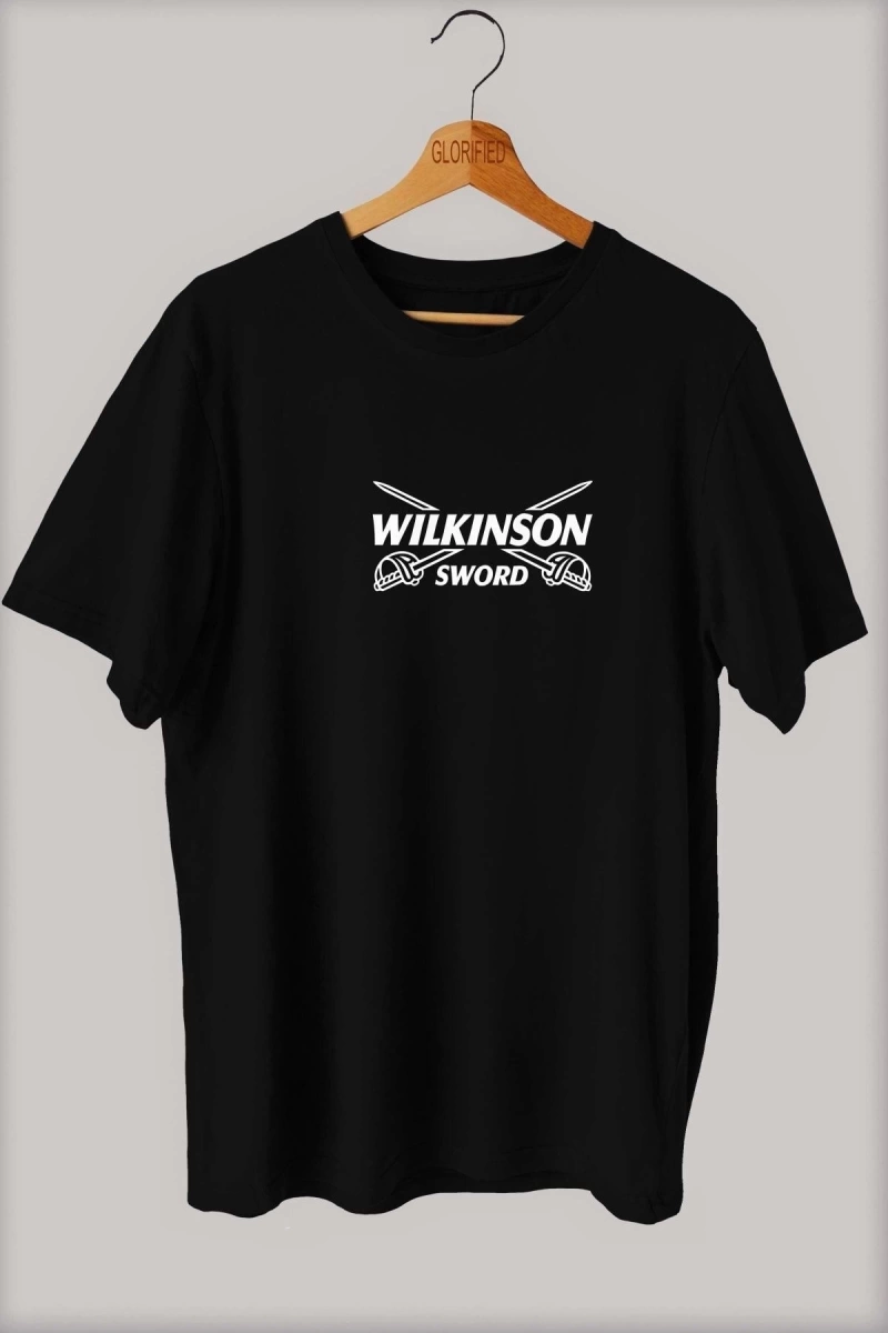 -wed Wilkinson Sword Baskılı Oversize T-shirt ( Tişört )sokak Tarzı