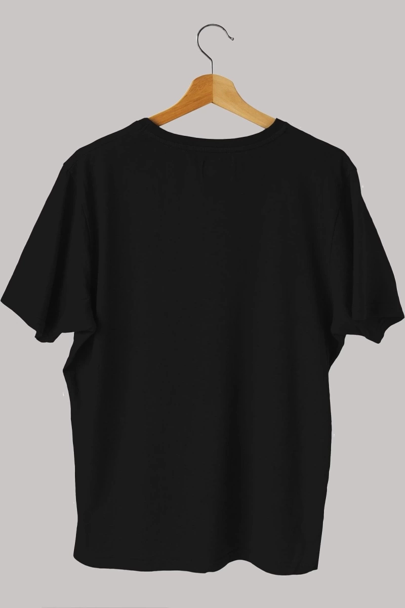 -wed Yanan Bir Kalp Tasarım Baskılı Oversize T-shirt ( Tişört )sokak Tarzı