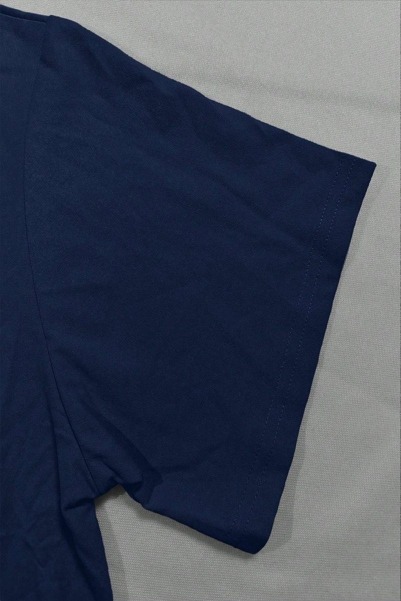 1 Adet Büyük Boy Erkek Moda İsa Haçı Baskılı Tişört, Rahat Sokak Giyimi, Unisex, Tüm Mevsimle
