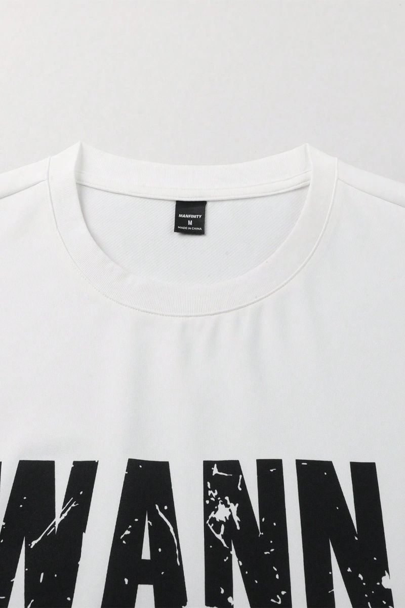 1 Adet Erkek Düz Renk Slim Fit Kısa Kollu Tişört, Yaz İçin Moda