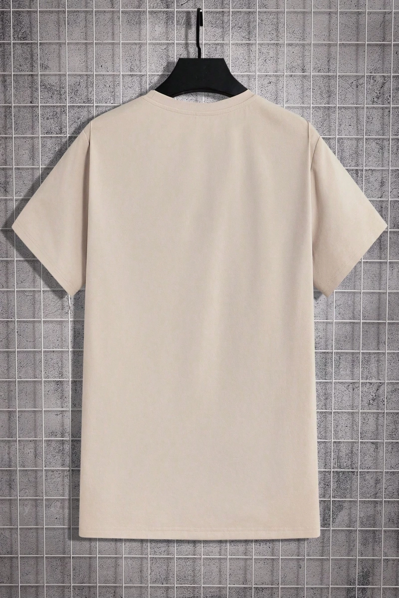 1997 Vintage Amerikan Yazı Tipi Stili Moda Rahat Baskılı Siyah Kısa Kollu Tiş