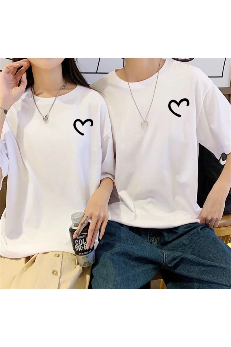 2 Adet Tir Harajuku Style Çift Sevgili Kombinleri Couple Clothing Yeni Sezon