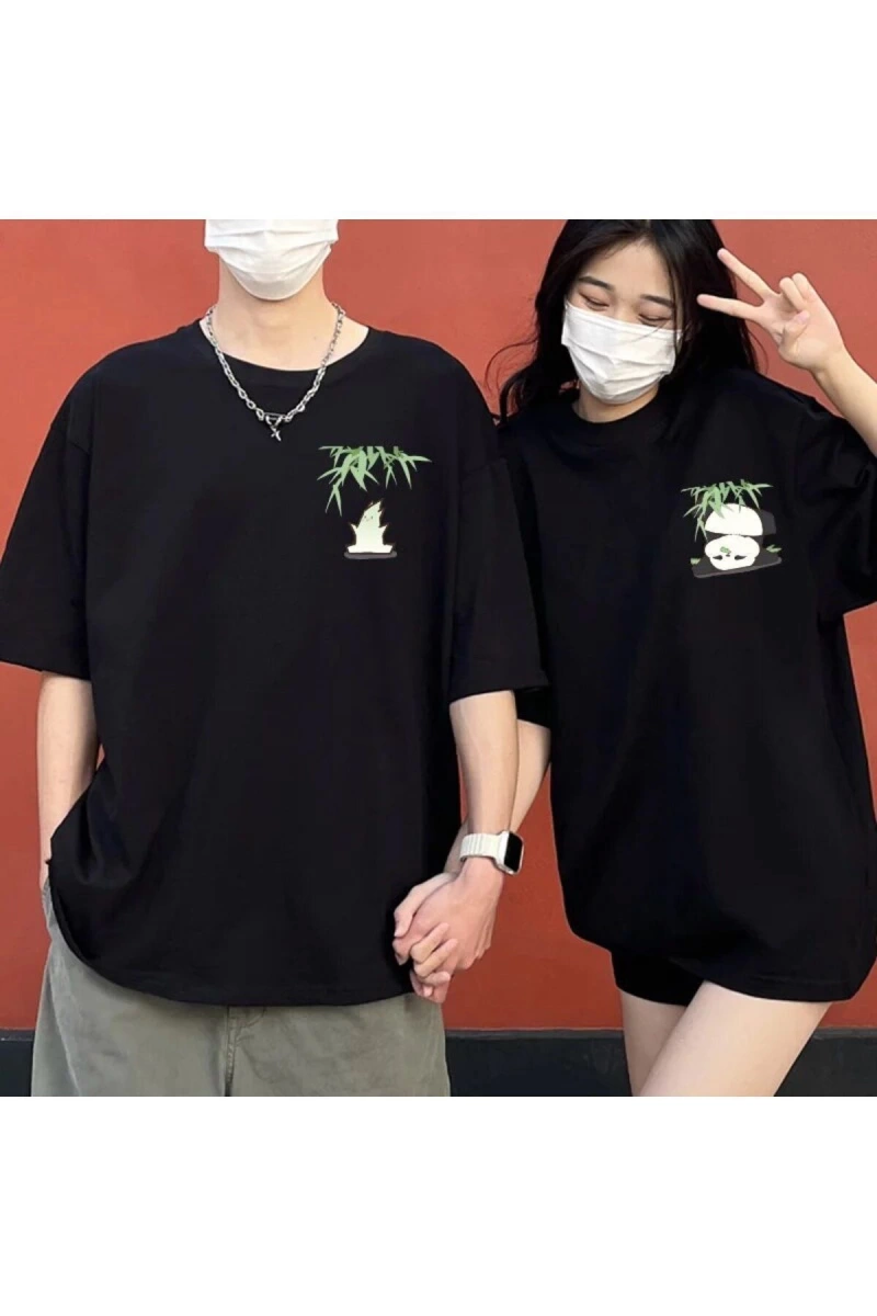 2 Adet Tir Harajuku Style Çift Sevgili Kombinleri Couple Clothing Yeni Sezon